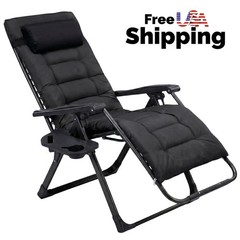 Zero Gravity Chair 440lbs Capacity,Foldable for Outdoor,Outdoor sun lounge chair