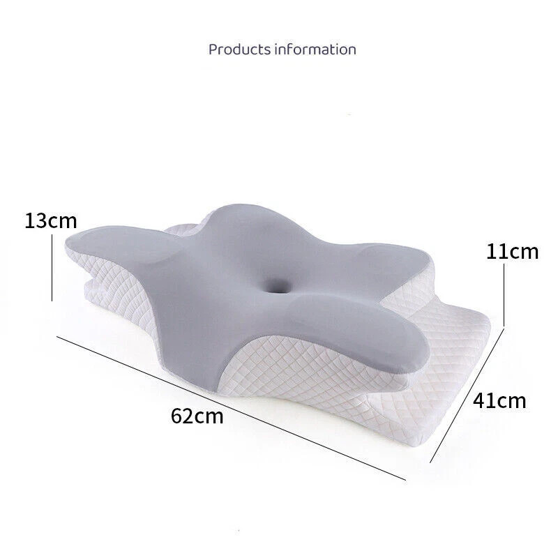 Cervical Memory Foam Pillow for Neck Pain Relief Ergonomic Neck Support Pillows gallery