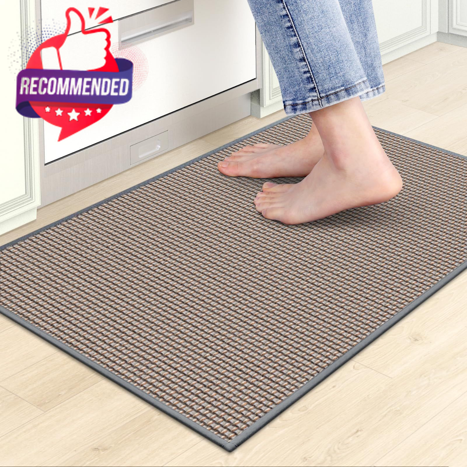 Kitchen Mats For Floor, Kitchen Rugs, Nonskid, Washable, Absorbent Kitchen gallery