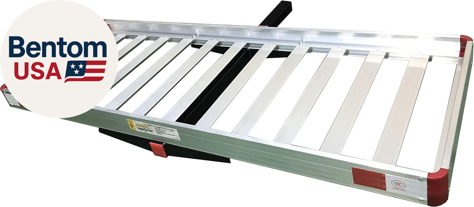 60" X 22" Aluminum Cargo Carrier Rack Basket for Luggage for SUV Truck Car Van - gallery