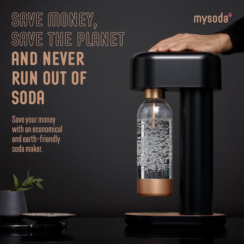 Compact Ruby 2 Sparkling Water Maker - Eco-Conscious & Stylish Kitchen Essential gallery