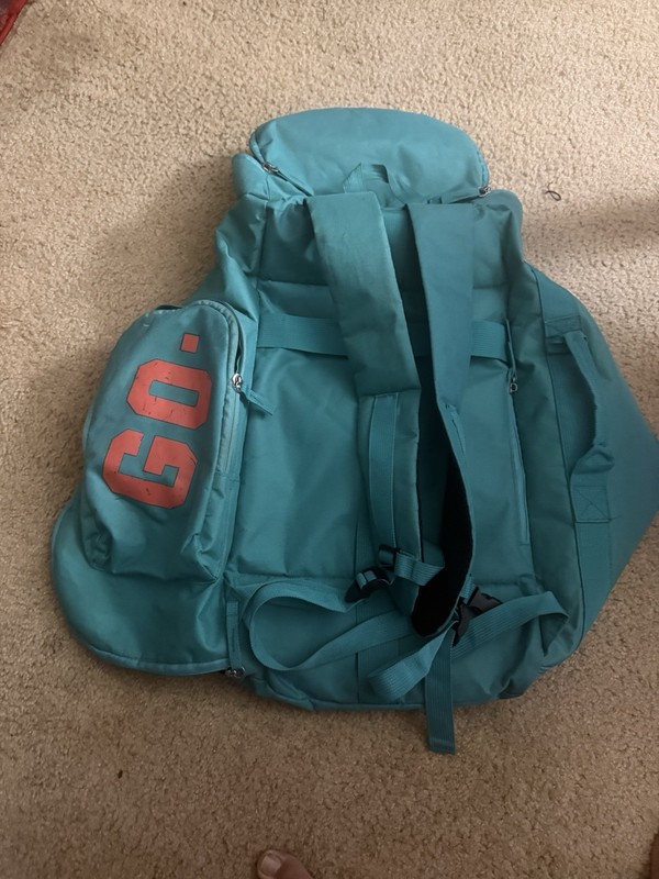 Duang Large Capacity Teal Hiking Backpack 4