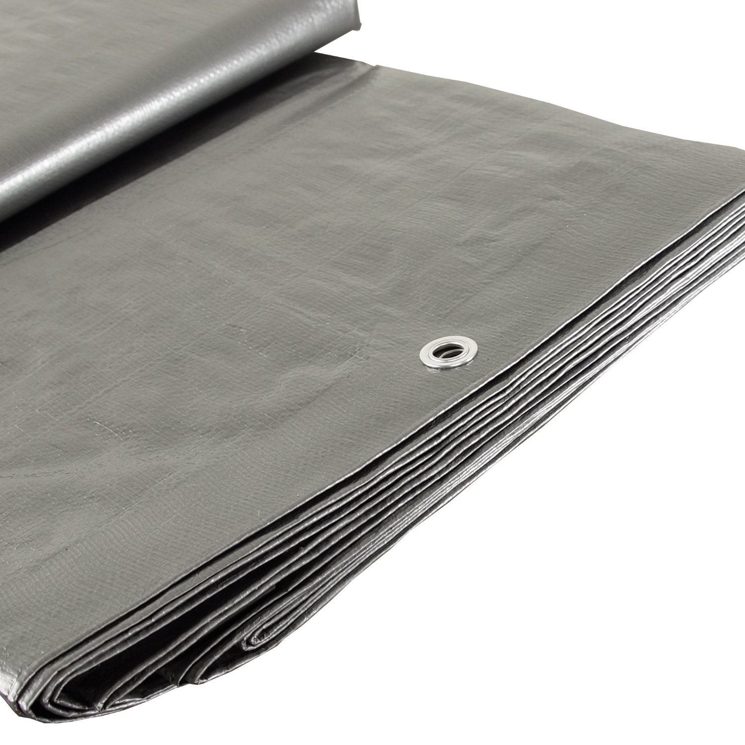 Heavy Duty Silver Covering Tarp, Canopy Extra Large, Boat Cover, RV Choose Size gallery
