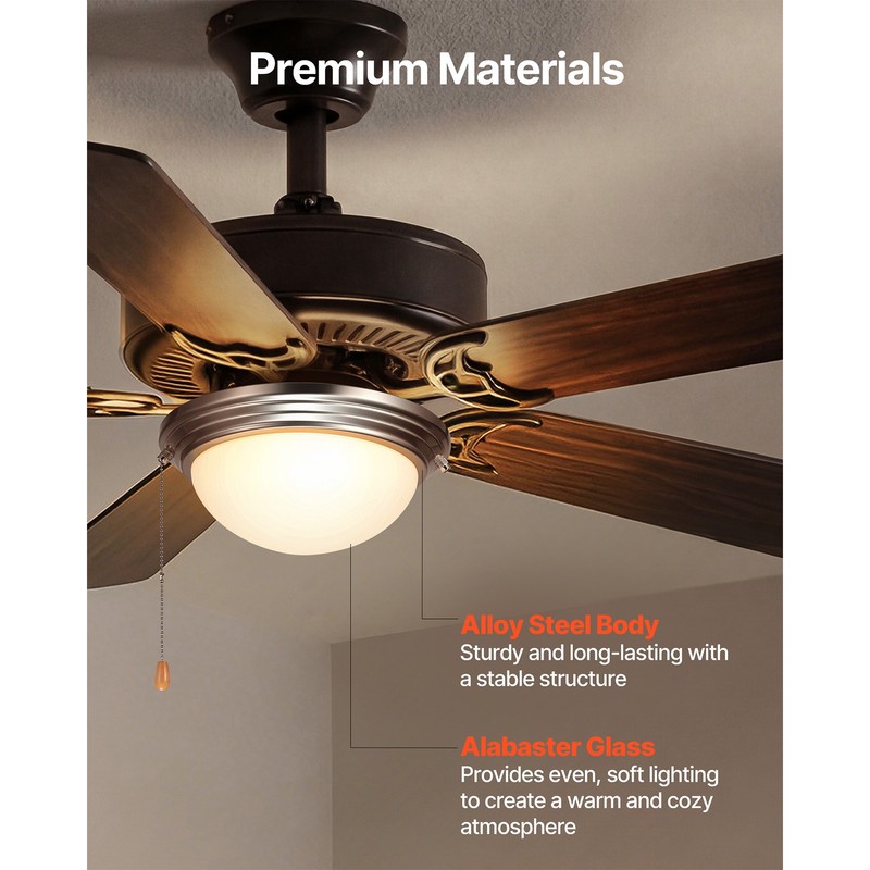 Uimoso Ceiling Fan Light Kit with Pull Chain, 750lm, 3000K, Includes 2 LED Bulbs gallery