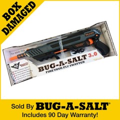 Damaged Box Authentic BUG-A-SALT 3.0 Black Fly Insect Eradication Salt Gun