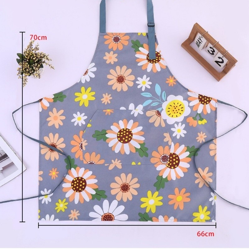 2PCS Canvas Kitchen Chef Cooking Apron Cross-Back Adjustable Bib Work BBQ gallery