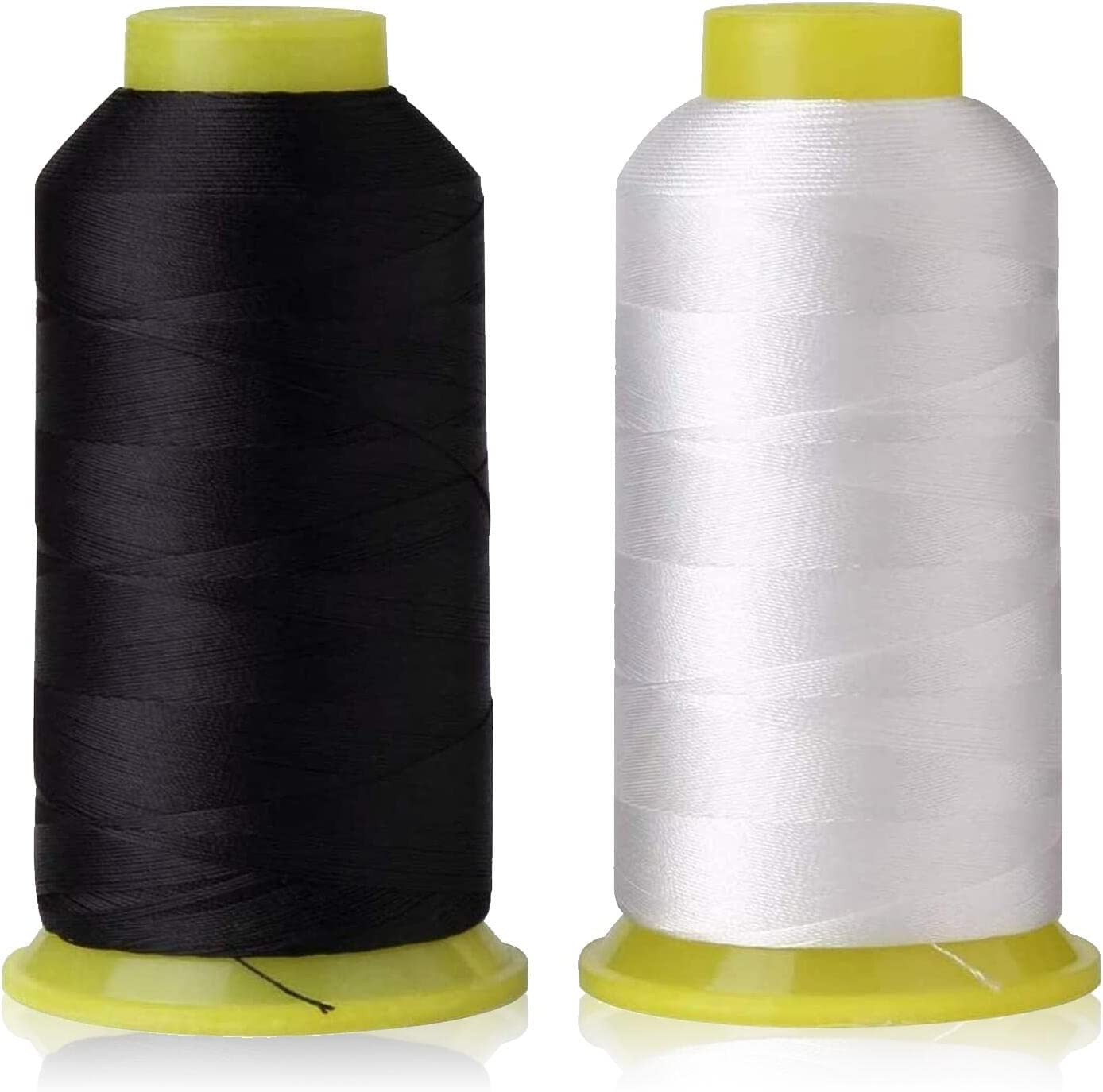 Bonded Nylon Sewing Thread Set 1500yd Heavy Duty Upholstery Craft 2 Spools gallery
