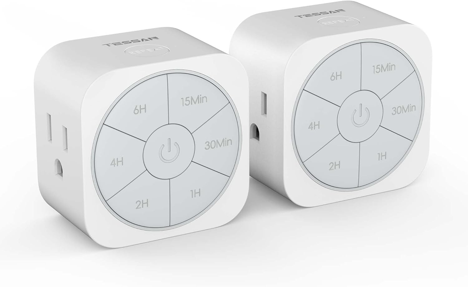 Outlet Timer Indoor 2 Pack, Countdown Timers for Electrical Outlets up to 6H for gallery