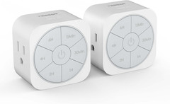 Outlet Timer Indoor 2 Pack, Countdown Timers for Electrical Outlets up to 6H for