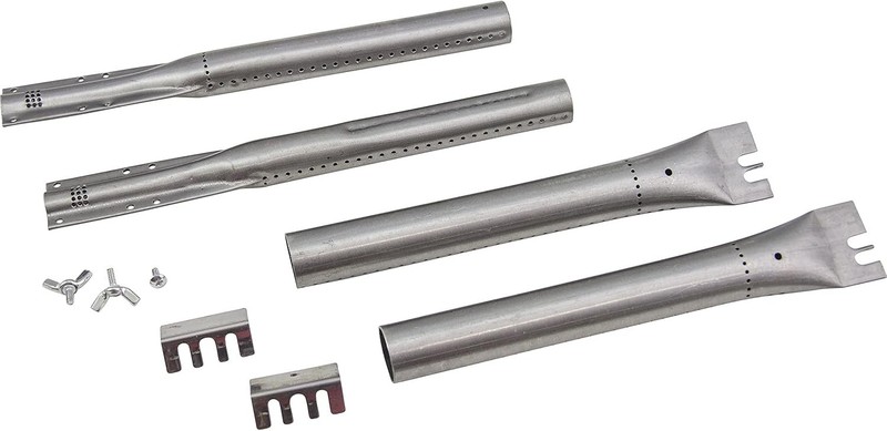 CHAR-BROIL Universal 2 Pack Adjustable Stainless Steel Tube Burner Set of 3 Kits gallery