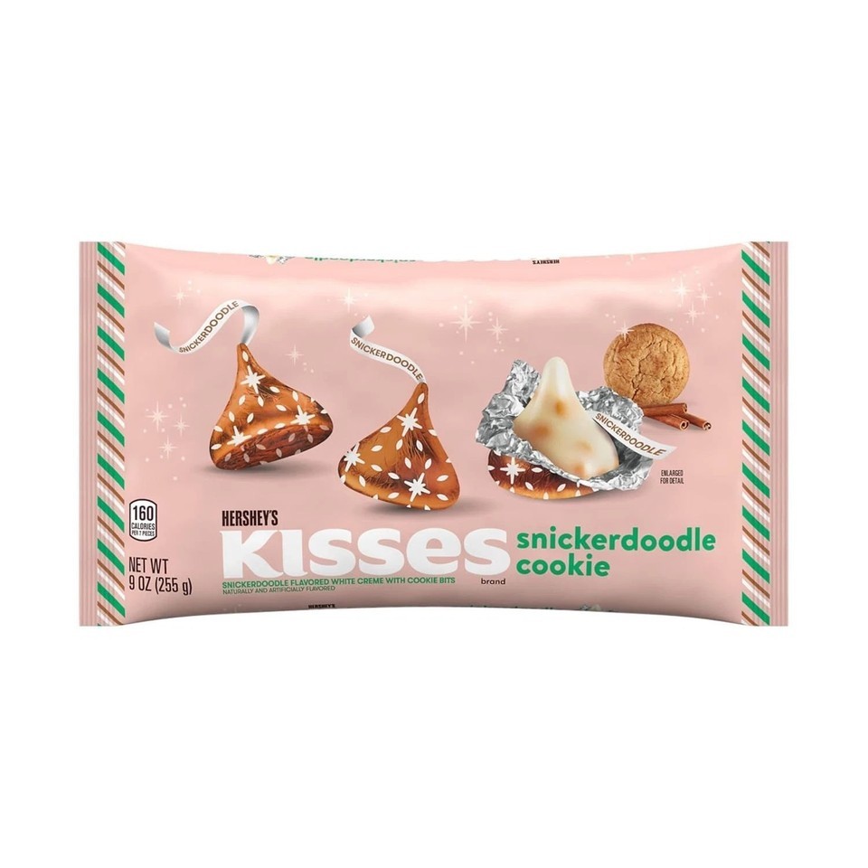 Hershey's Kisses 9 oz. SNICKERDOODLE COOKIE Bits White Chocolate gallery