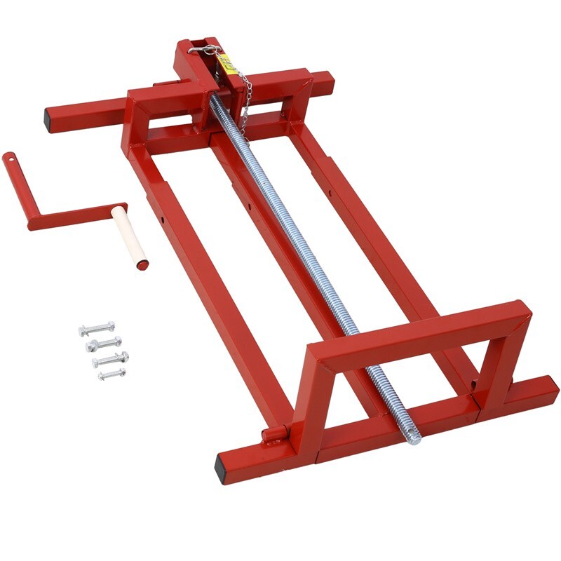 800Lbs Universal Adjustable Easy Lawn Mower Lift fo rCar Riding Tractors Lift gallery