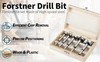 5 Piece Drill Bit Set FORSTNER BITS 15-35mm Heavy Duty Circular Carbide Edge Bit gallery