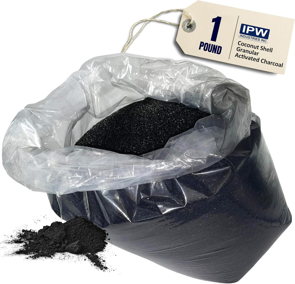 Bulk Activated Carbon Coconut Shell Granular Charcoal for Water Filtration 1 Lb