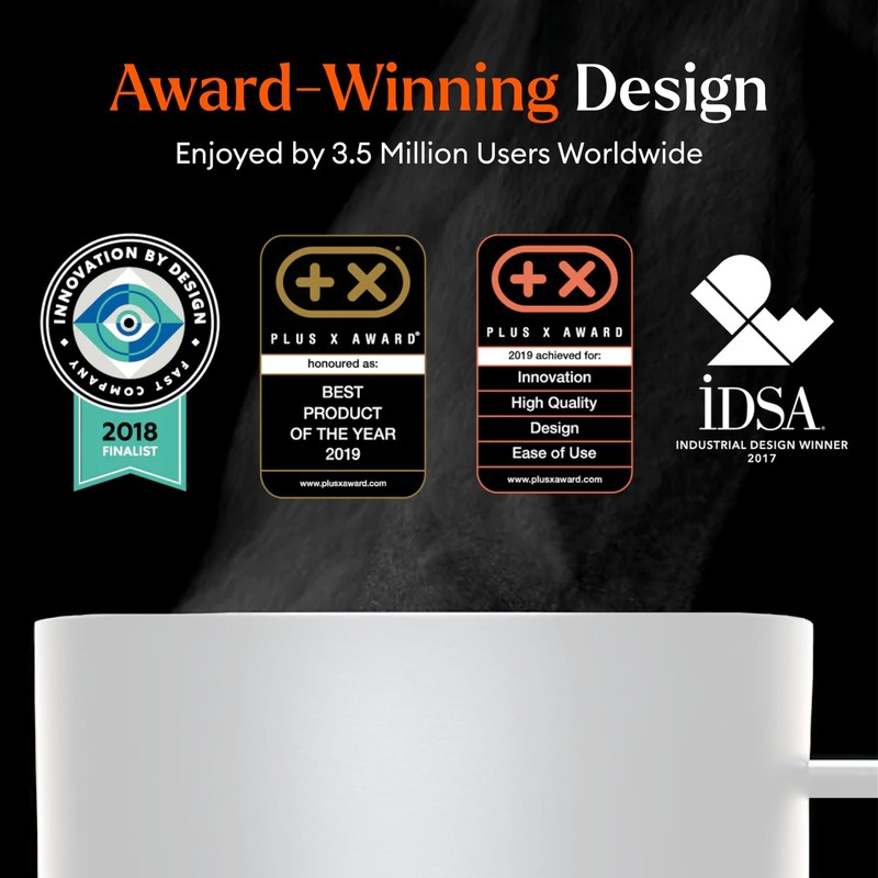 Ember Temperature Control Smart Mug 2, 14 Oz, App-Controlled 14 Ounces, White gallery