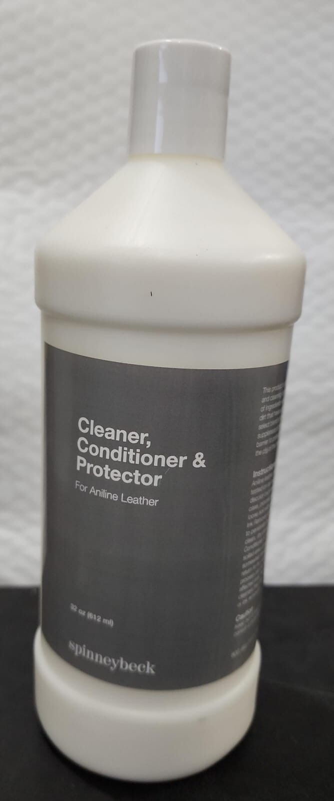 SPINNEYBECK CLEANER CONDITIONER & PROTECTOR FOR ANILIINE LEATHER ~ 32 oz. gallery