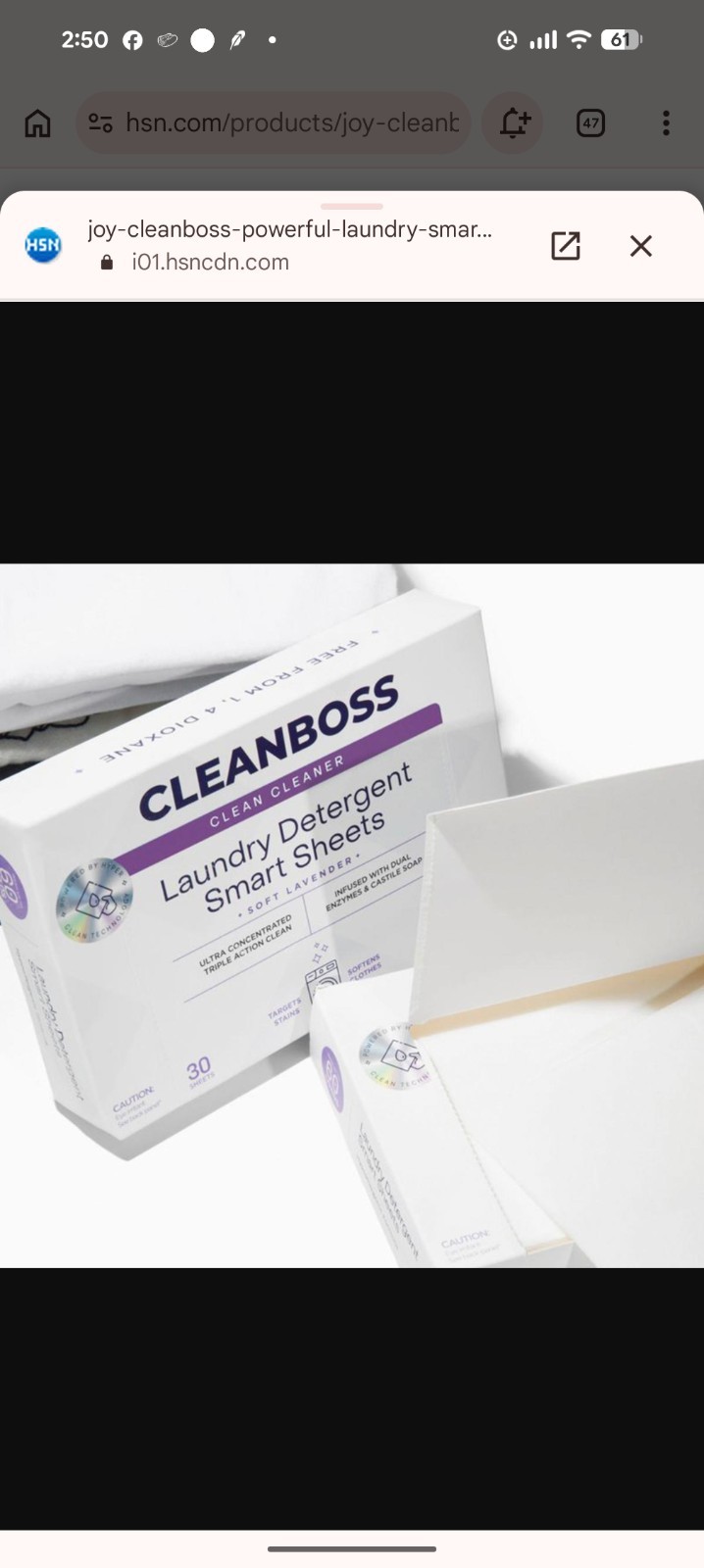 CleanBoss 2pk Powerful Laundry Smart Sheets: Up to 120 Loads-Lavender gallery