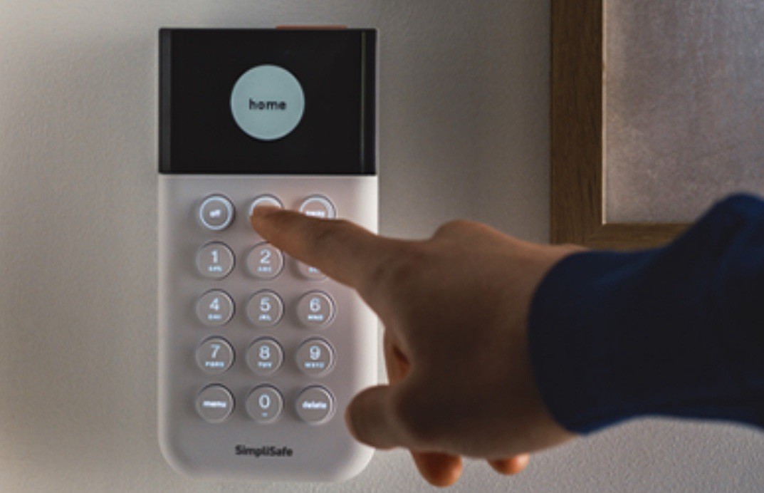 SimpliSafe Alarm Security Wireless Keypad Pinpad KP3W White 3rd Gen New gallery