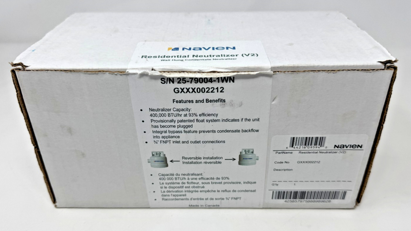 Navien Residential Condensate Neutralizer V2 GXXX002212 For Water Heaters gallery