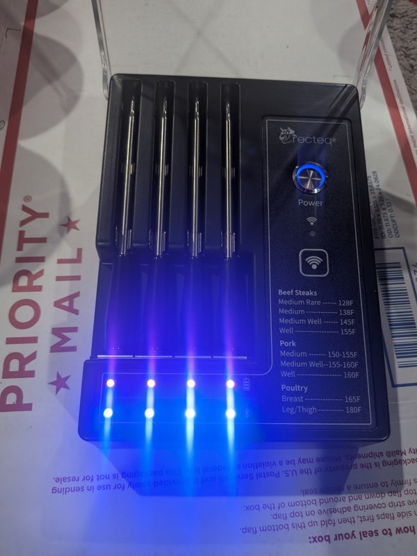 Recteq’s 4x Wireless Probes w/WiFi Connectivity, Recteq Grill App Compatible gallery