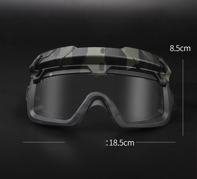 Tactical Airsoft Goggles Windproof Anti Fog CS Combat Eye Protection Goggles gallery