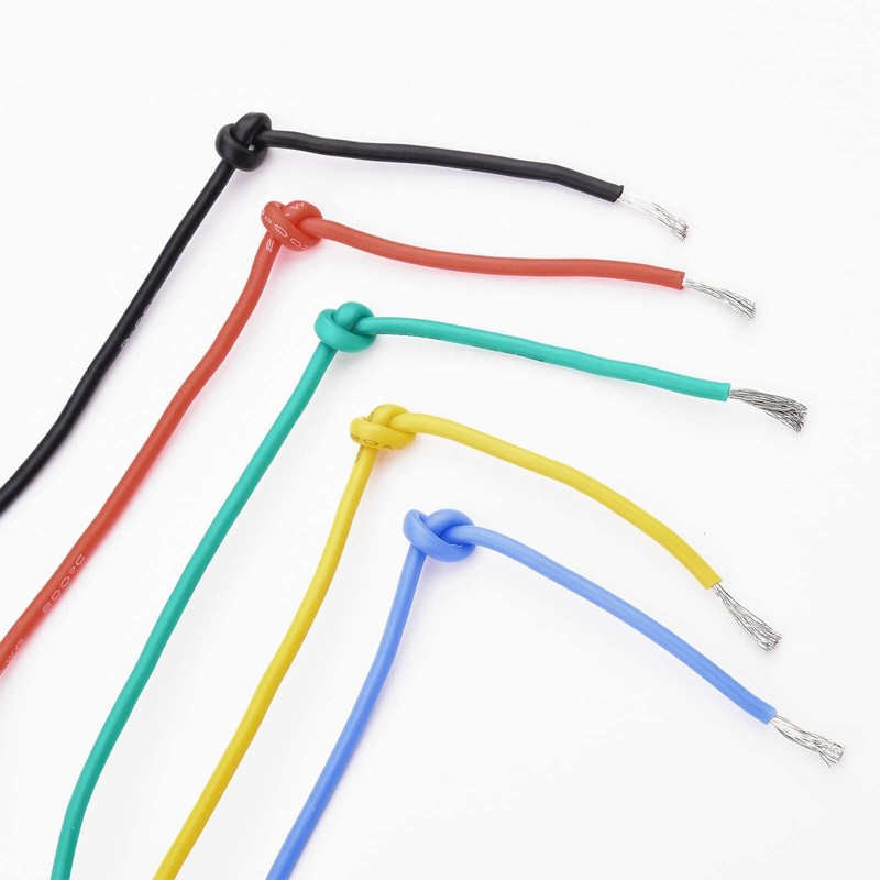 24 Gauge Wire Stranded Electrical Wire 24 AWG Electric Hook Up Wire Kit Flexi... gallery