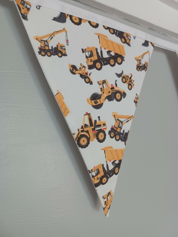 Diggers And Trucks Bunting gallery