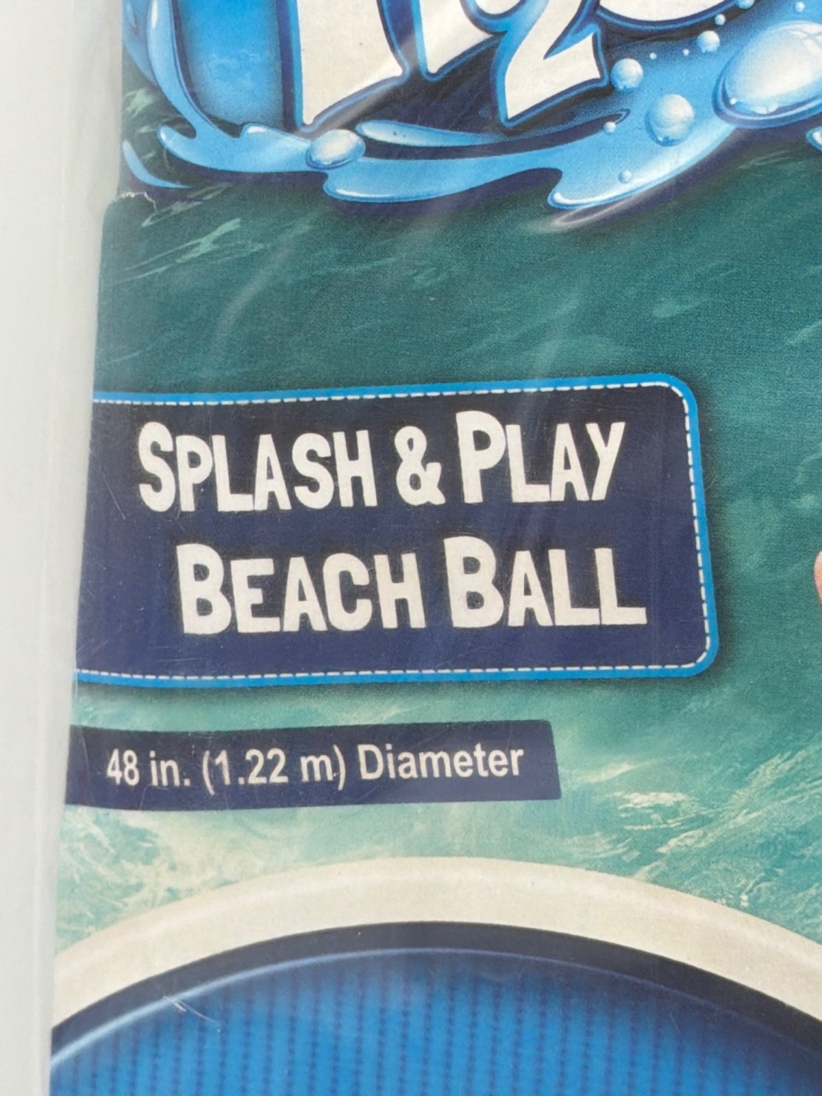 H2OGO! Splash & Play Inflatable Beach Ball 48-Inch Diameter Fun Outdoor Water To gallery