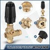 Vrt3 Pressure Washer Unloader Valve 10. 5 Gpm 3/8" Outlet 4500Psi (2pack) gallery