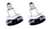 2 Spindle Assemblies W/ Pulleys (6-1/2" OD) for Exmark 103-3200 103-8075 gallery