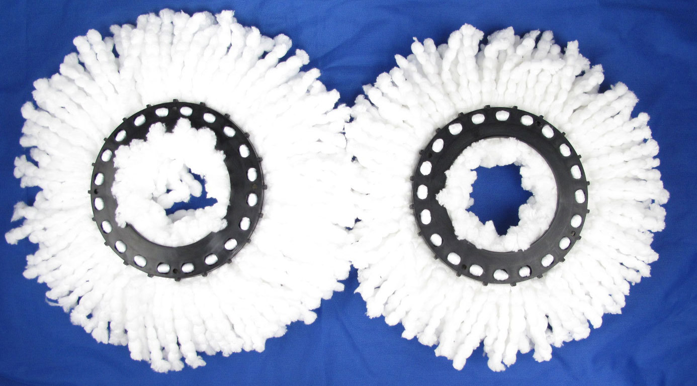 4 NEW Replacement Microfiber Mop Head Refill For Hurricane Magic Mop 360° Spin gallery