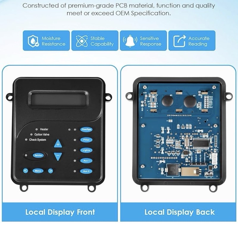 GLX-Local-P-4 Display Controller Keypad Board Replacement with Control Board gallery