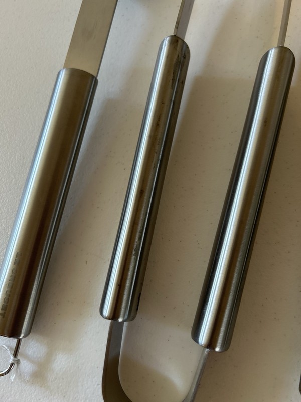 Le Creuset Alpine Grilling Tools Set (3) NWT OB READ gallery