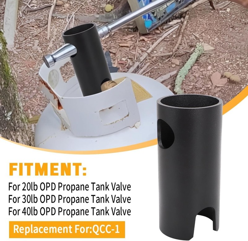 Valve Removal Tool For 20lb 30lb 40lb OPD Propane Tank Valve Cylinder LPG Qcc-1 gallery