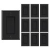 Decorator Paddle Rocker Light Switch ,15A,3 way/Single Pole ,10 Pack,UL Listed gallery