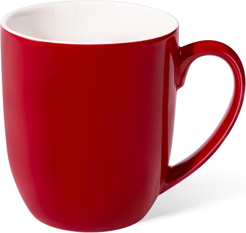 Traditional 16oz Red Coffee Mug - Dishwasher & Microwave Safe for Everyday Use gallery