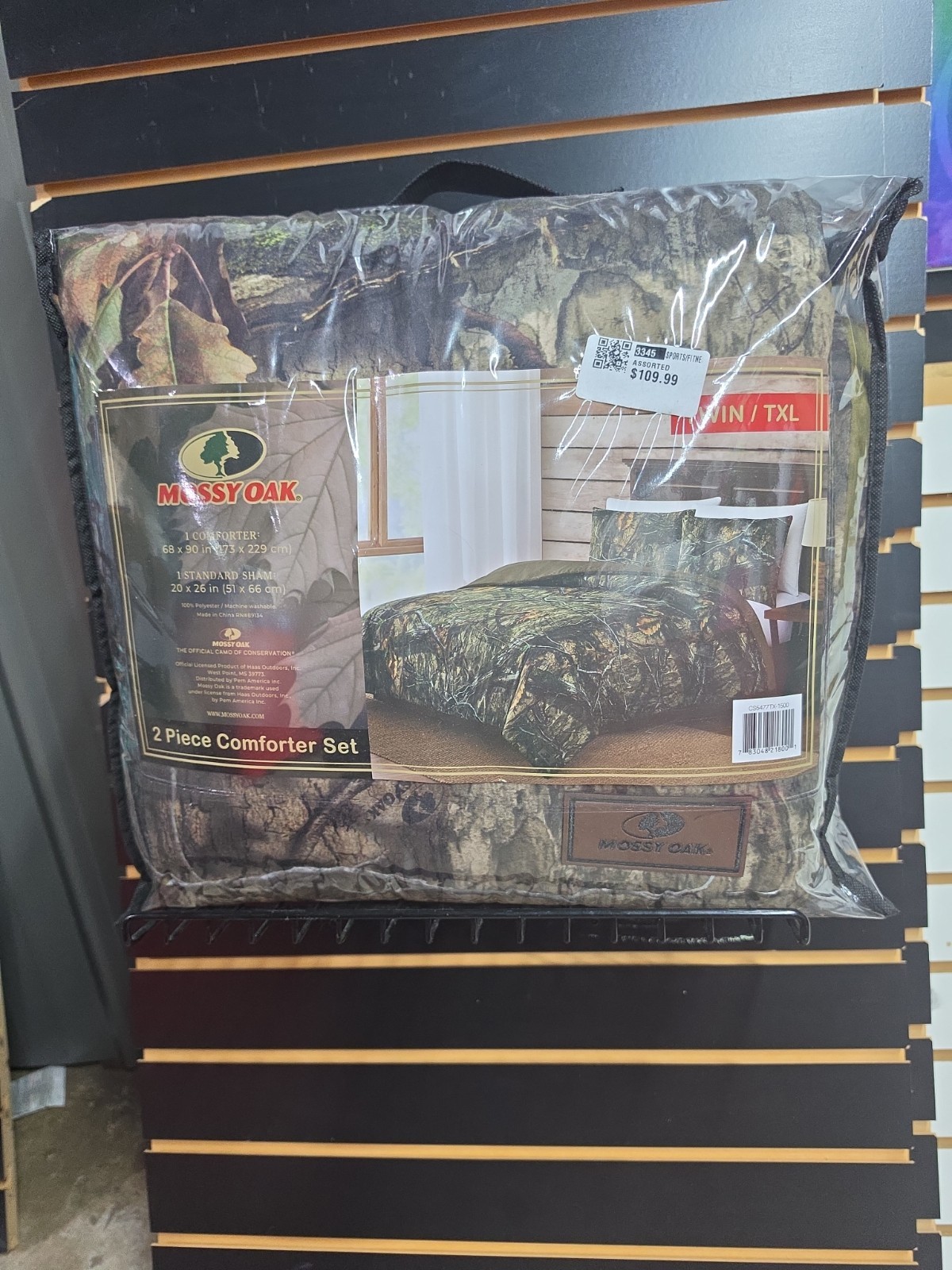 NEW Mossy Oak Camo 2-pc. Comforter & Sham Set - Twin TXL gallery