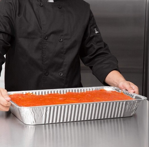 Full Size Deep Aluminum Pans with Full Size Lids gallery