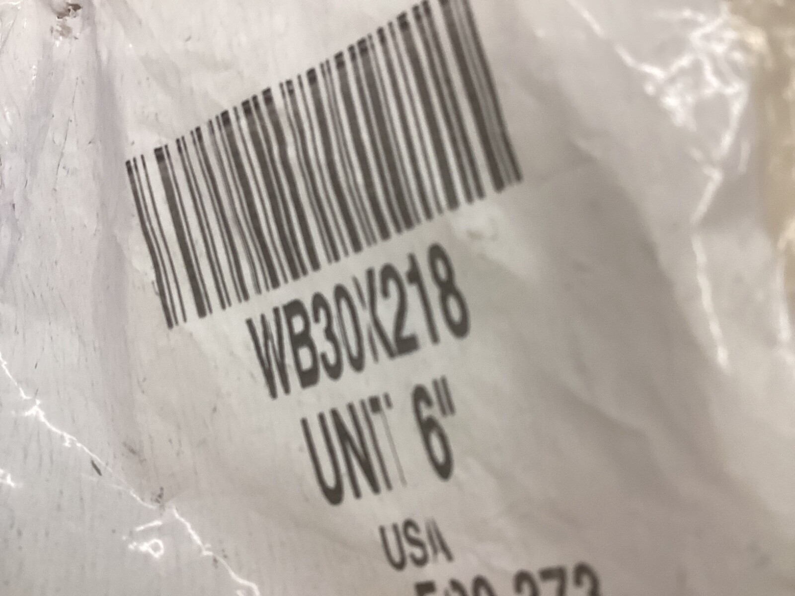 WB30X218 Ge Range 6 inch plug in surface burner Please confirm fit . BIN44 2025 gallery