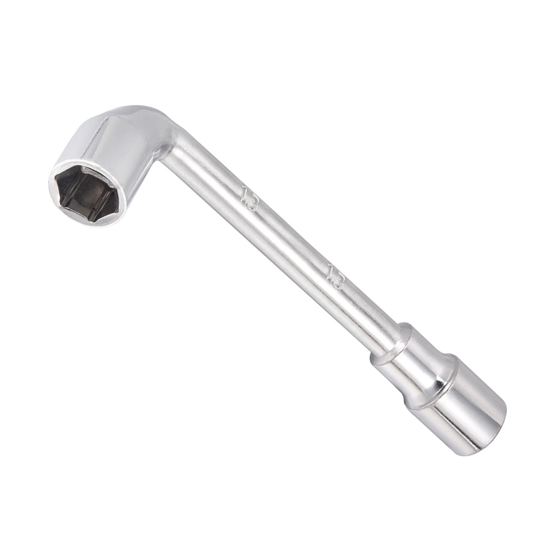 13mm Metric L Shaped Angled Open Hex 6 point Socket Wrench High Carbon Steel gallery