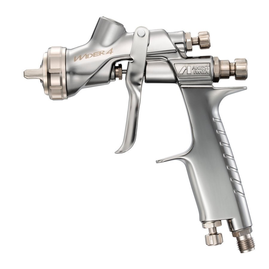 ANEST IWATA WIDER4-25W1 Gravity Feed Spray Gun φ2.5mm No Cup Japan gallery