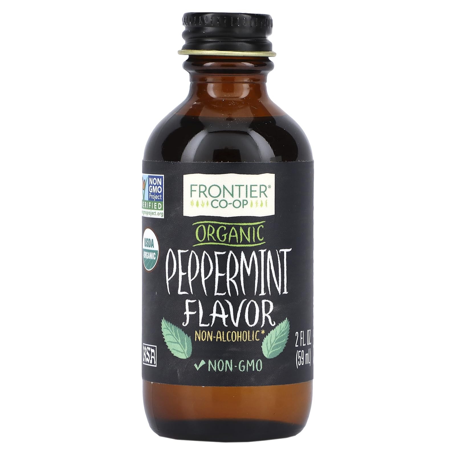 Frontier Organic Peppermint Flavor 2 Oz Non Alcoholic Natural Flavoring gallery