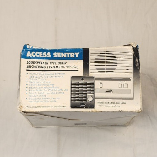 Aiphone LEM-1DLS Access Sentry Intercom Kit Lot of 2 1 New Open Box 1 Used gallery