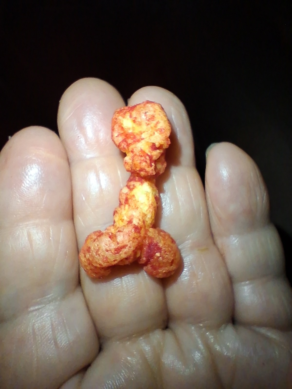 Cheetos Puffed Snack Pieces, Flamin' Hot Flavor, Pantry Aisle Item gallery