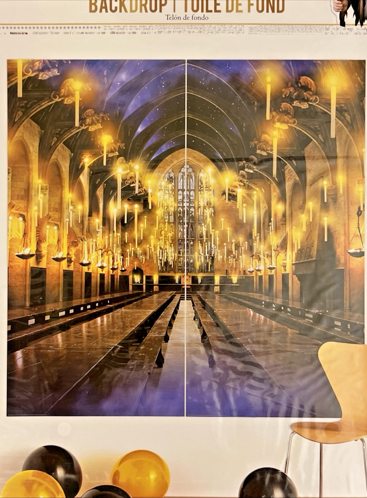 Hogwarts Harry Potter Wizarding World Kids Birthday Party Decoration Backdrop NE gallery