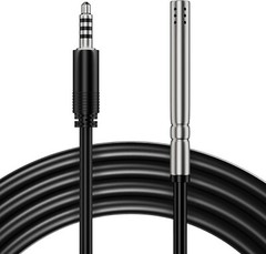 VIVOSUN Temperature&Humidity Sensor Probe,Waterproof Stainless Steel,THB1, 12ft