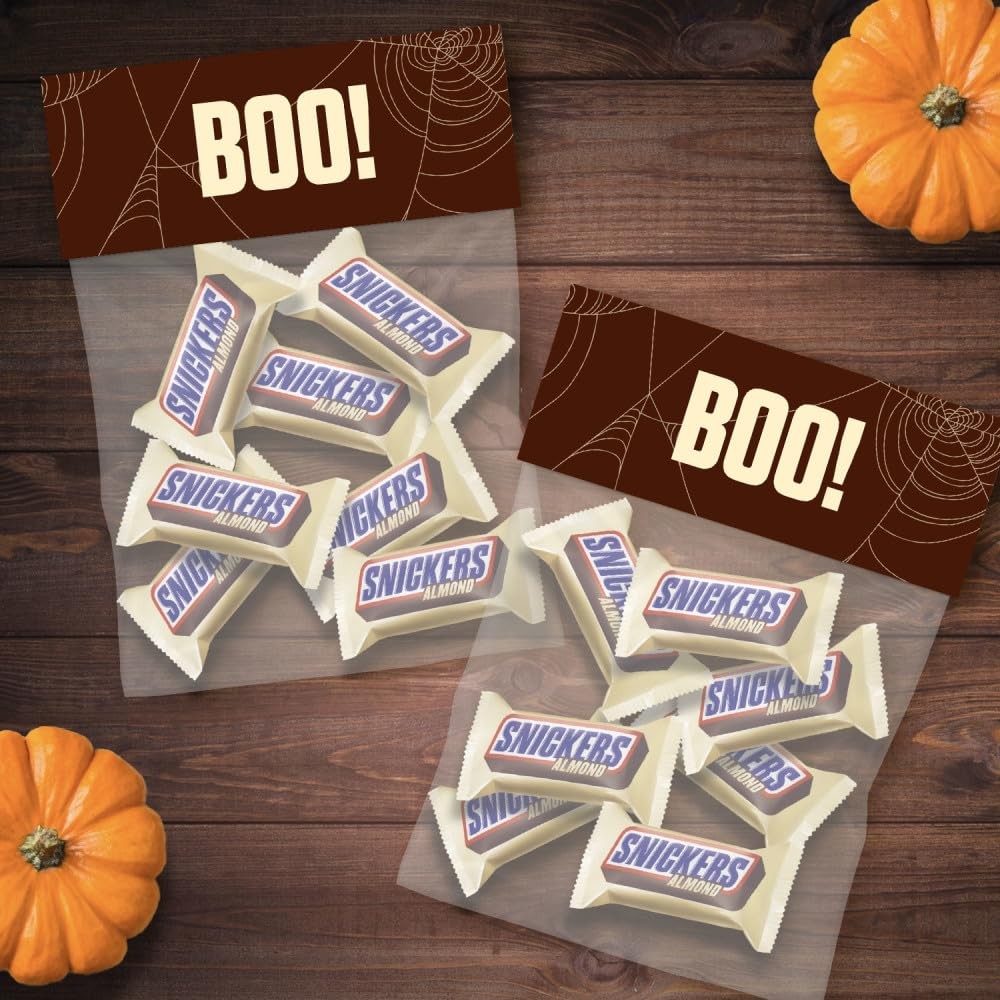 SNICKERS Almond Fun Size Milk Chocolate Candy Bars, 10.23 oz Bag gallery