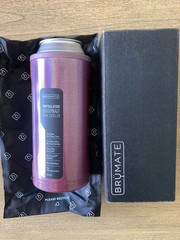 BRUMATE HOPSULATOR JUGGERNAUT 24/25 OZ CANS GLITTER MERLOT & STASH NEW IN BOX
