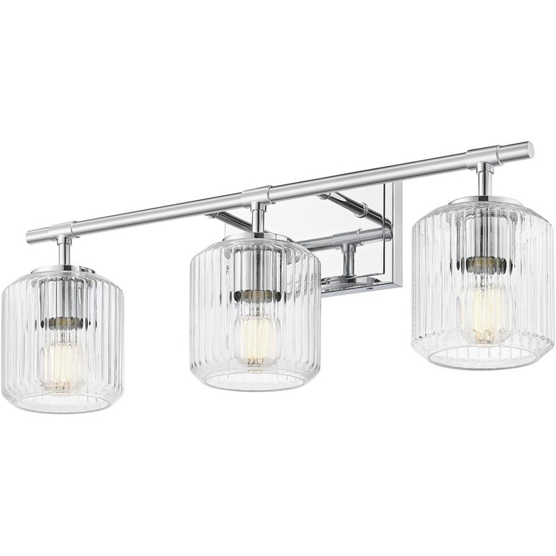ZLite 75153VCH Landon 3 Light Bath Vanity9 Inch Tall and 24 Inch Wide gallery