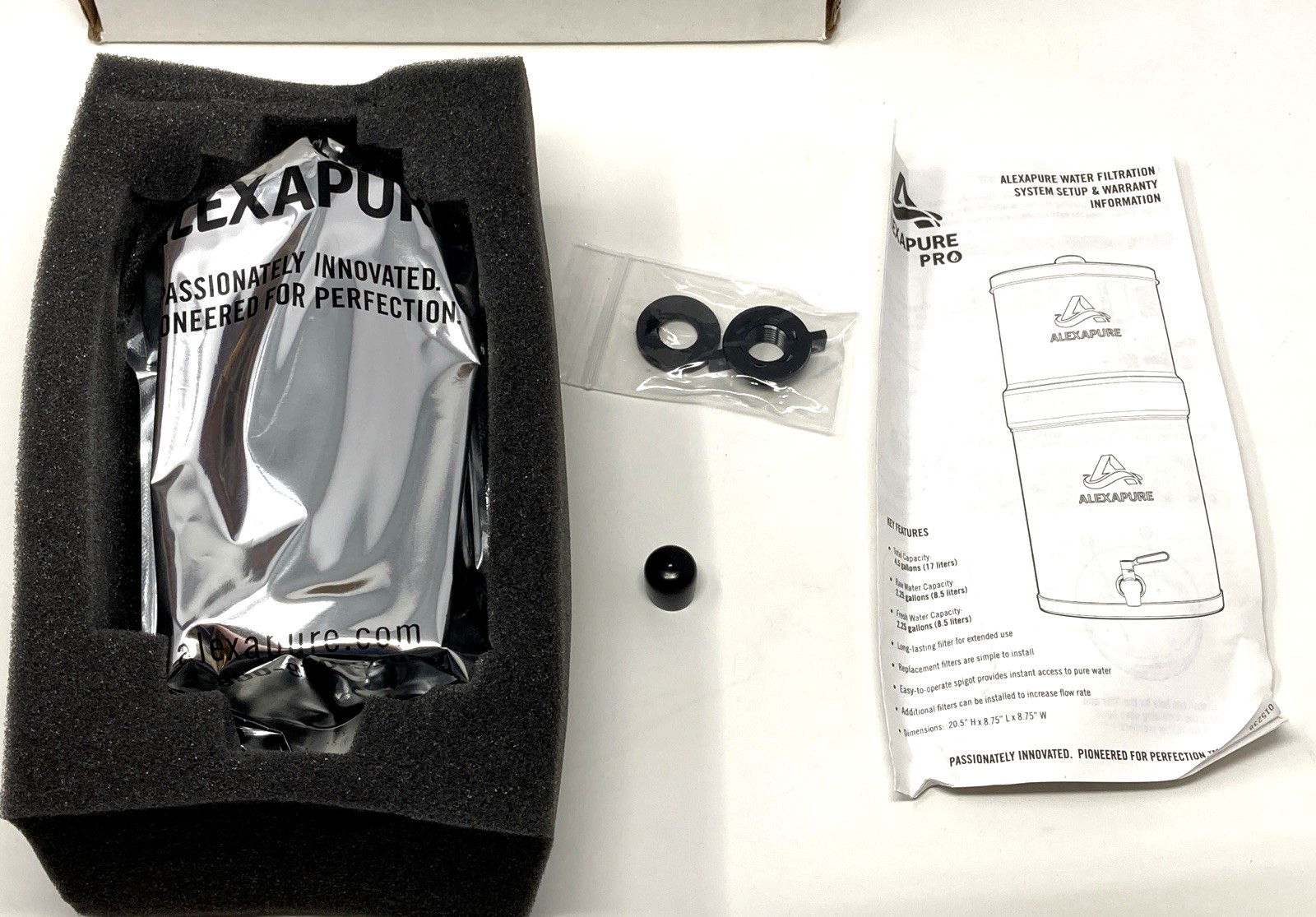 Genuine Alexapure PRO 2387 Replacement Water Filter New gallery